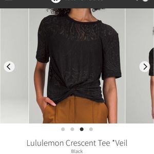 COPY - Lululemon Crescent Veil Tee